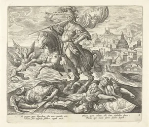 Alexander der Große als dritter König aus der Vision von Daniel