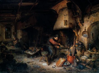 Ein Alchemist, 1661