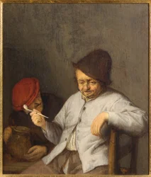 Der Raucher und der Trinker, ca. 1650