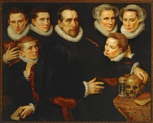 Porträt einer Familie