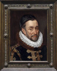 Wilhelm der Schweigsame (Wilhelm I., Prinz von Oranien) - Porträt von Wilhelm I. von Oranien-Nassau, Prinz von Oranien (1533-1584). Wilhelm von Nassau, Prinz von Oranien, bekannt als Wilhelm der Schweigsame, Gründer des Hauses Oranien-Nassau