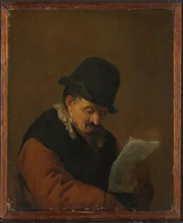Lesender Mann