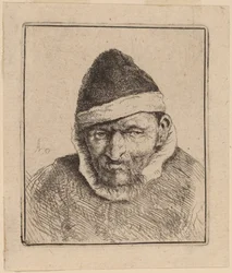 Bauer mit spitzer Mütze