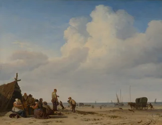Strandansicht, 1663-1665