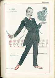 Fantasio: Berufe, Mode - Schneider Couturier, Paquin, 15/06/1907 (Gravur)