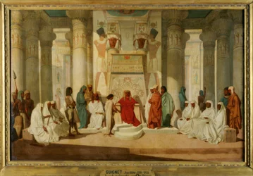 Joseph erklärt Pharao die Träume