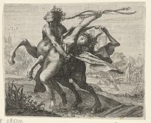Fabel von der Entführung einer Frau durch einen Zentaur