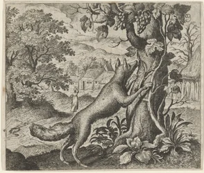 Fabel vom Fuchs und den Trauben