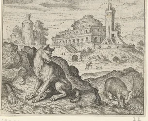 Fabel vom Wolf und dem Lamm