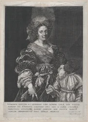 Laura Dianti mit einem Schwarzen Pagen, 1600-1627.