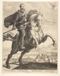 Rudolf II. zu Pferd