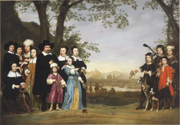 Porträt der Familie Sam