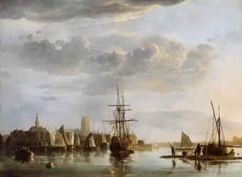 Ansicht von Dordrecht, ca. 1652-53