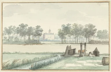 Das Schloss Ter Hooge auf Walcheren