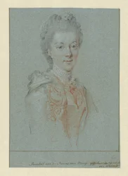 Porträt von Wilhelmina Frederica Sophia von Preußen