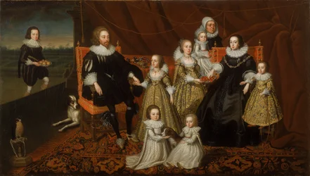 Porträt von Sir Thomas Lucy und seiner Familie