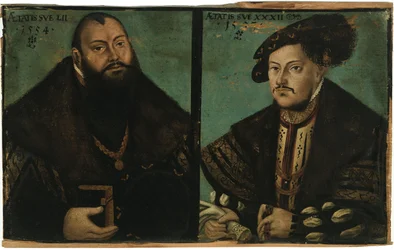 Johann Friedrich I., der Großmütige, Kurfürst von Sachsen und Johann Ernst von Sachsen