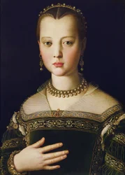 Porträt von Maria de