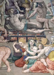 Das Martyrium des Hl. Laurentius (Detail)