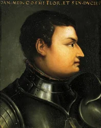 Porträt von Lodovico de Medici, auch bekannt als Giovanni dalle Bande Nere