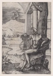 Mann mit einer Lyra, ca. 1514-36