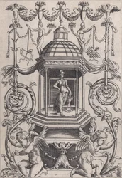 Ornamentales Panel, ca. 1514-1536