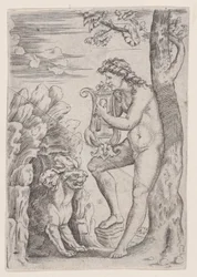 Orpheus, datiert 1528