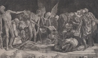 Skelette, datiert 1518