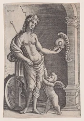 Die Liebe zum Ruhm, datiert 1528