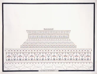 Das Grab des Kaisers, ca. 1815