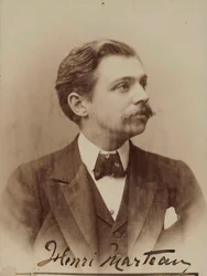 Porträt des Geigers und Komponisten Henri Marteau 1874-1934, 1898