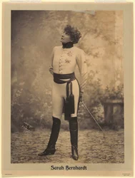 Sarah Bernhardt als Herzog von Reichstadt (später König von Rom)