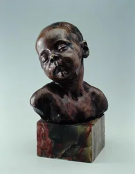 Schlafendes Kind, ca. 1879