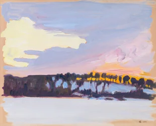 Abendlandschaft