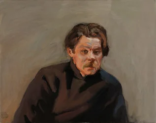 Porträt von Maxim Gorki