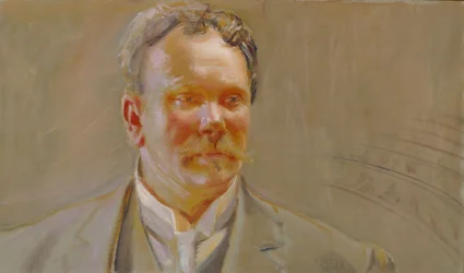 Porträt von Professor E. N. Setälä