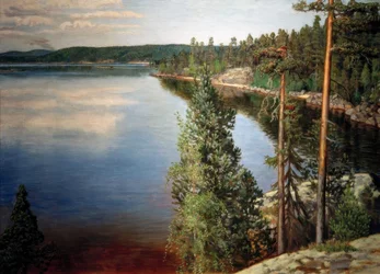 Landschaft in Ruovesi