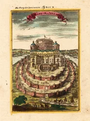 Festung von Semiramis, 1719