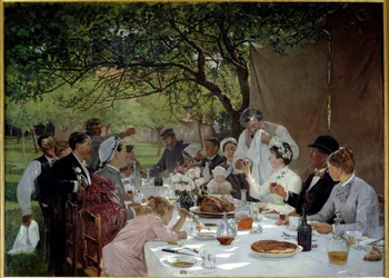 Hochzeitsmahl in Yport