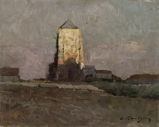 Die Kirche von Mariakerke (Ostende)
