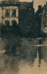 Vielles Maisons am Wasser, um 1886-1906, 1906-7