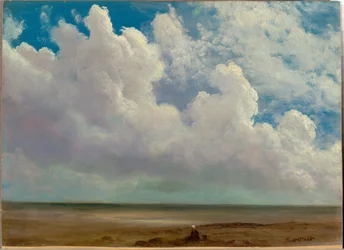 Strandszene, um 1871-73