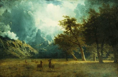Sturm auf dem Laramie Peak