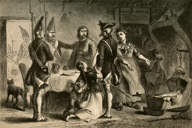 Einberufung deutscher Soldaten für den Dienst in Amerika, 1877