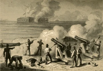 Der Angriff auf Fort Sumter, 1878