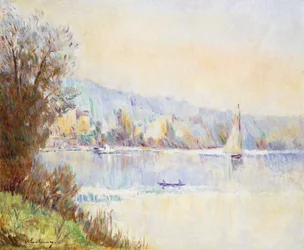 Boote auf der Seine