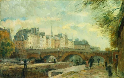 Die Neue Brücke der Stadt