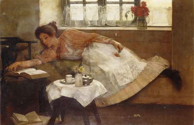 Eine Teepause, 1892