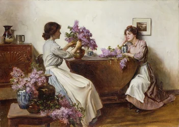 Flieder arrangieren, 1906