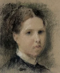 Porträt von Annie Edelfelt